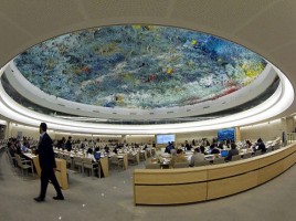 Human Rights and Alliance of Civilizations Room at the United Nations of Office at Geneva. Source: nzz.ch
